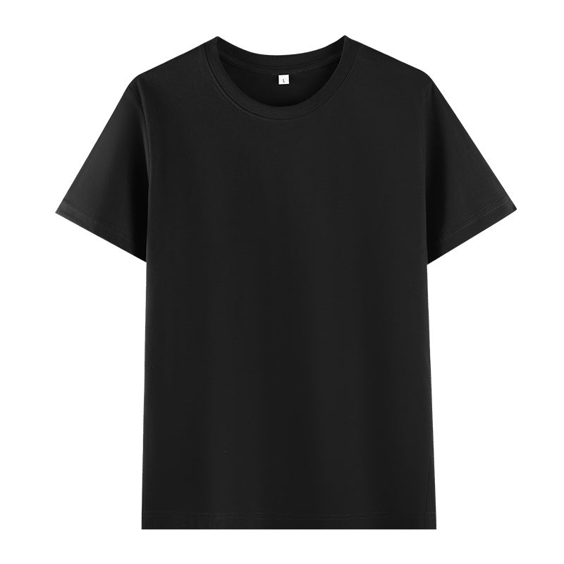 180gsm CVC 35% Cotton+65% Polyester  Crew Neck T-Shirt | Wholesale Bulk Custom Logo | S-4XL Size
